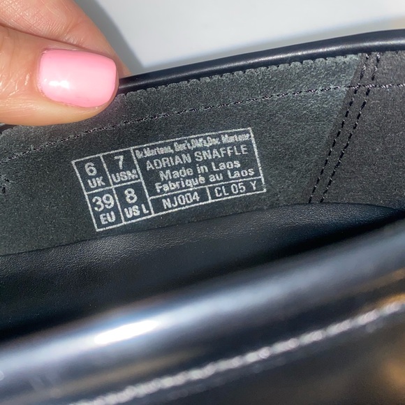 Dr. Martens Black Adrian Snaffle woman size 8 men’s size 7 new never worn - Picture 3 of 10